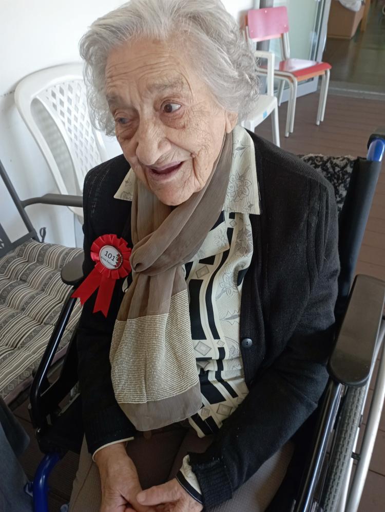 101 Anos de vida da D. Lourdes Rosa